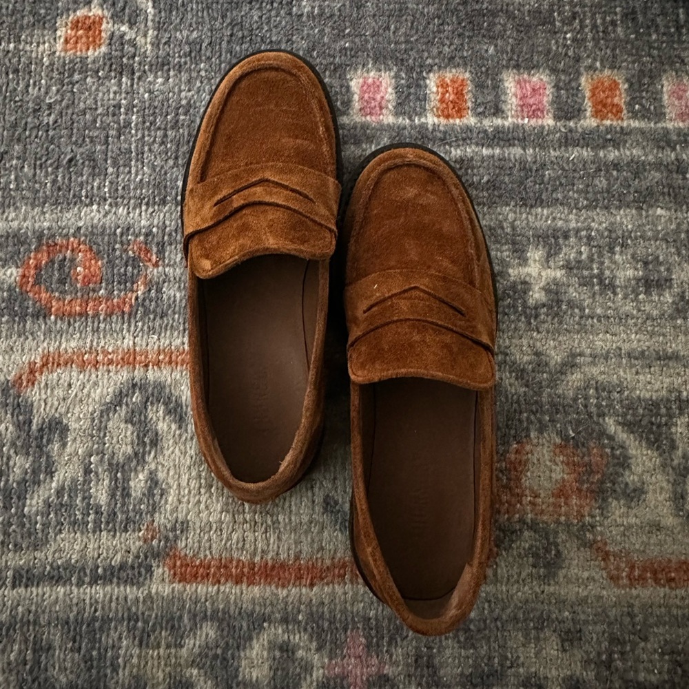 Women’s Brown Suede Thursday Boot Loafers